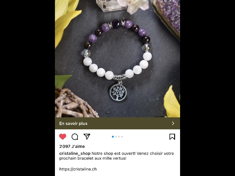 Bracelet stabilisant symptômes  hormones (ménopause, problèmes hormonaux, règles douloureuses etc)