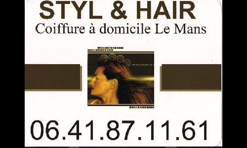 Styl & Hair (Coiffure) Déplacement à domicile à Le Mans
