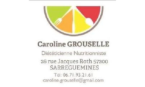 Grouselle Caroline Diététicienne Nutritionniste Diététique à SARREGUEMINES